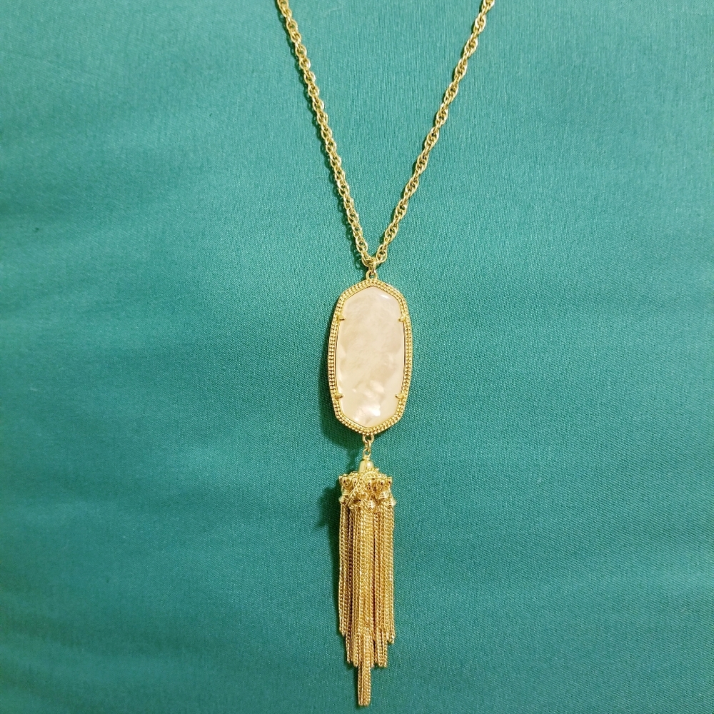 Kendra Scott Rayne Ivory Pearl Necklace